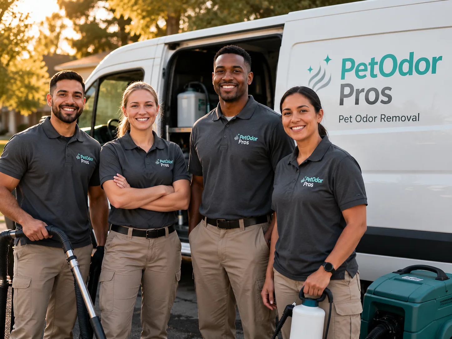 Pet Odor Removal team serving Townsend, MA